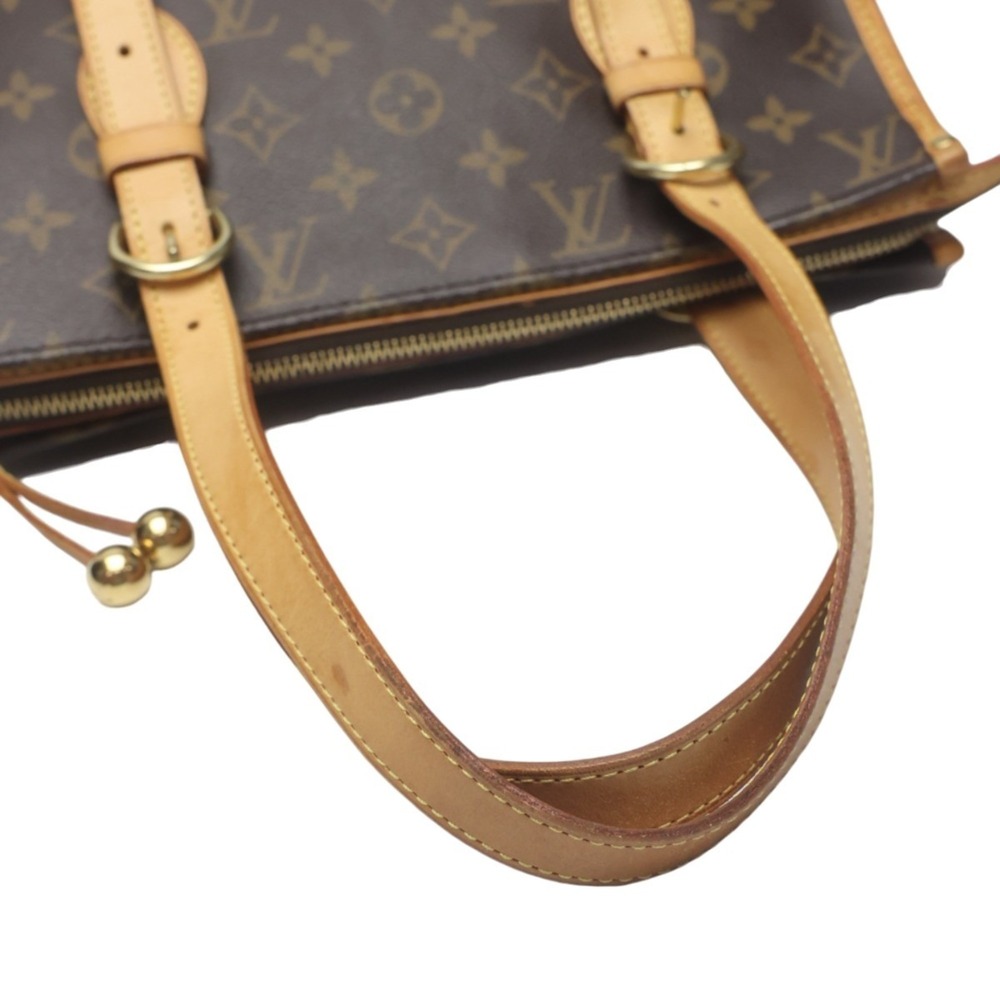 LOUIS VUITTON Authentic Brown Monogram Canvas Tote Bag - Picture 9 of 16